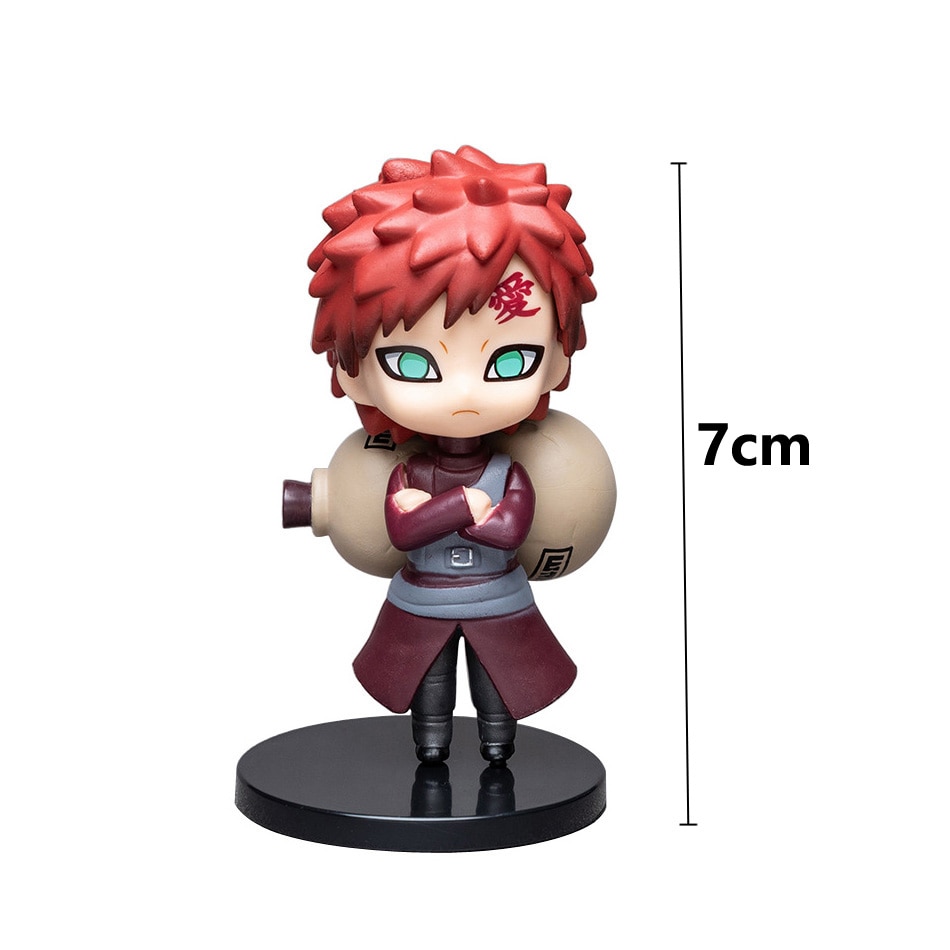 Hot 12 Cái/bộ Anime Danh Sách Tập Phim Naruto Shippuden Hinata Sasuke Itachi Kakashi Gaara Anime Hình Q Phiên Bản Nhựa PVC Nhân Vật Đồ Chơi búp Bê Kid Tặng - Ảnh 16
