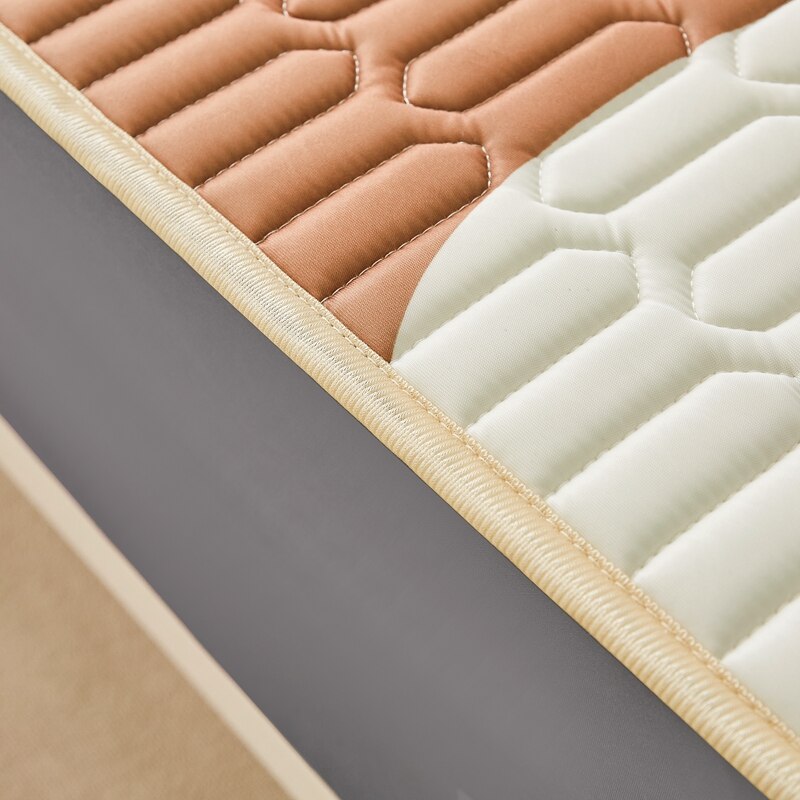 Ice Cool Bed Mat Fitted Sheet Comfortable Latex Summer Sleep Mattress Topper Bedspreads Cover Queen Size Bed Linen for Bedroom - Images 8