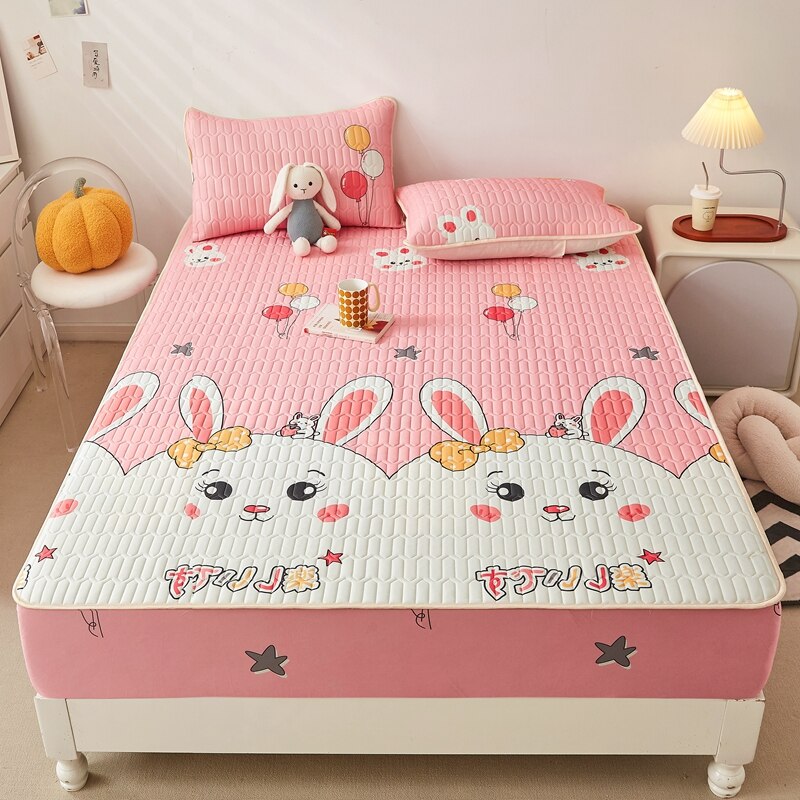 Ice Cool Bed Mat Fitted Sheet Comfortable Latex Summer Sleep Mattress Topper Bedspreads Cover Queen Size Bed Linen for Bedroom - Images 20