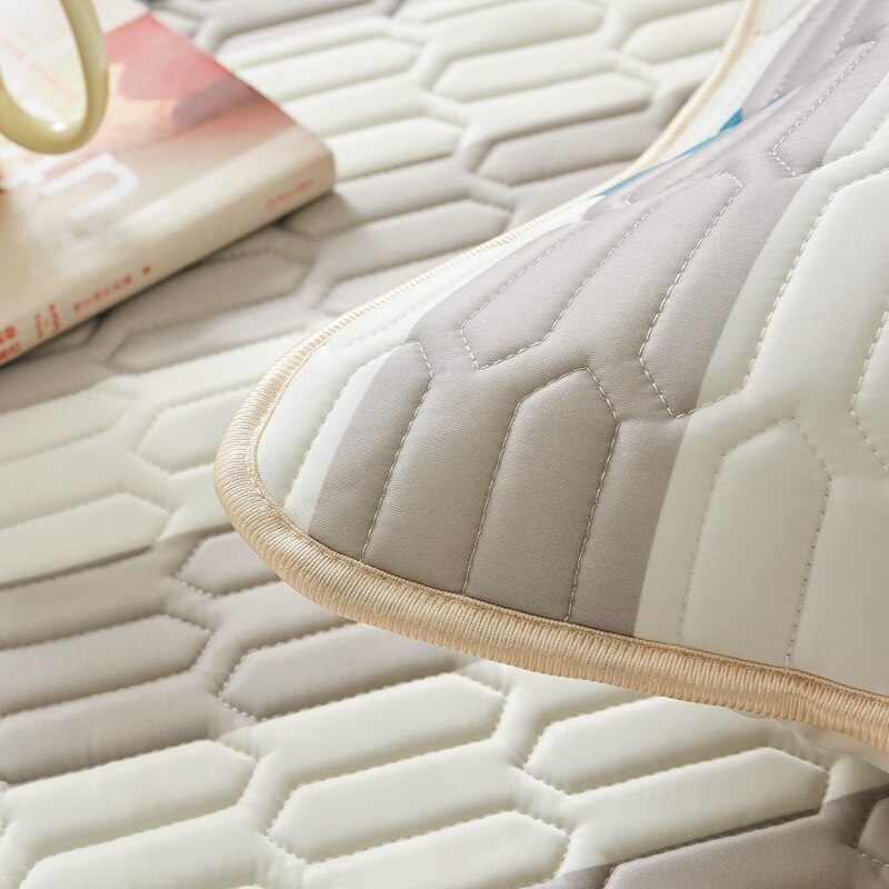 Ice Cool Bed Mat Fitted Sheet Comfortable Latex Summer Sleep Mattress Topper Bedspreads Cover Queen Size Bed Linen for Bedroom - Images 28