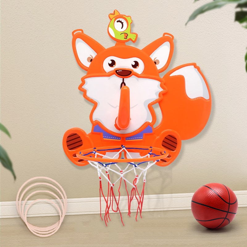 Kids Sports Toys Basketball Hoop Toys Indoor Home Basketball Board Throw Balls Games for Children 2-5 Years Old Outdoor Toys