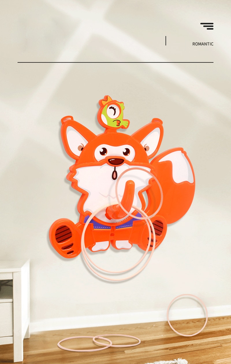 Kids Sports Toys Basketball Hoop Toys Indoor Home Basketball Board Throw Balls Games for Children 2-5 Years Old Outdoor Toys - Images 5