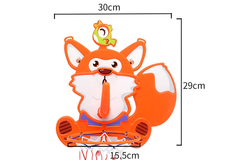 Kids Sports Toys Basketball Hoop Toys Indoor Home Basketball Board Throw Balls Games for Children 2-5 Years Old Outdoor Toys - Images 1