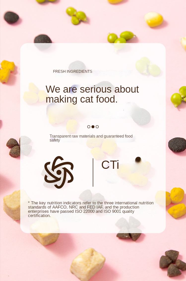 Kitty cat food freeze-dried, crushed and broken, full-price milk cake, chicken, nutrition, fattening and gills 1-12 months - Images 9