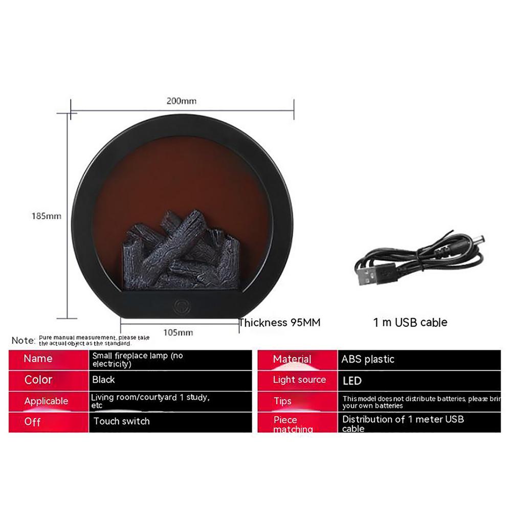 Lãng Mạn Đèn Led Mô Phỏng Ngọn Lửa Thiết Kế Lò Sưởi Đồ Trang Trí Cho Khu Vườn Nhà Biệt Thự Công Viên Trang Trí Trang Trí Phòng Đèn Ngủ Quà Tặng