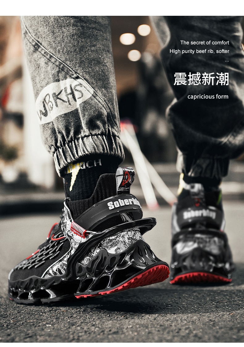 Giày Nam Sneakers Nam tenis Sang Trọng Thiết Kế Giày Nam Giày Đế Giày Thời Trang Lưỡi Dao Cho Nữ Giày Chạy Bộ Cho Nam - Ảnh 39