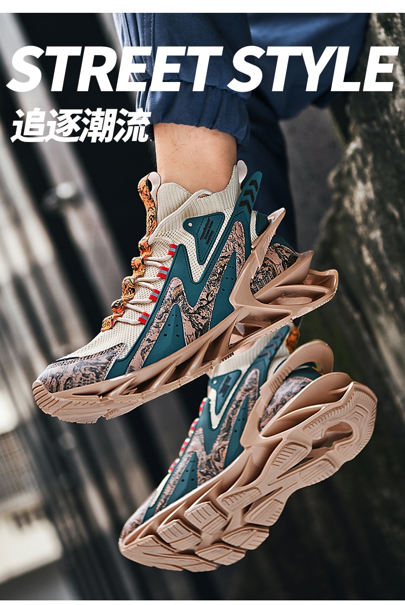 Giày Nam Sneakers Nam tenis Sang Trọng Thiết Kế Giày Nam Giày Đế Giày Thời Trang Lưỡi Dao Cho Nữ Giày Chạy Bộ Cho Nam - Ảnh 9