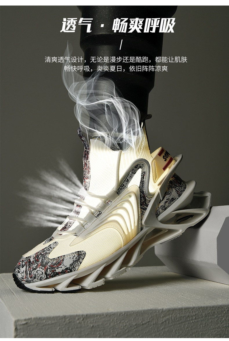 Giày Nam Sneakers Nam tenis Sang Trọng Thiết Kế Giày Nam Giày Đế Giày Thời Trang Lưỡi Dao Cho Nữ Giày Chạy Bộ Cho Nam - Ảnh 75