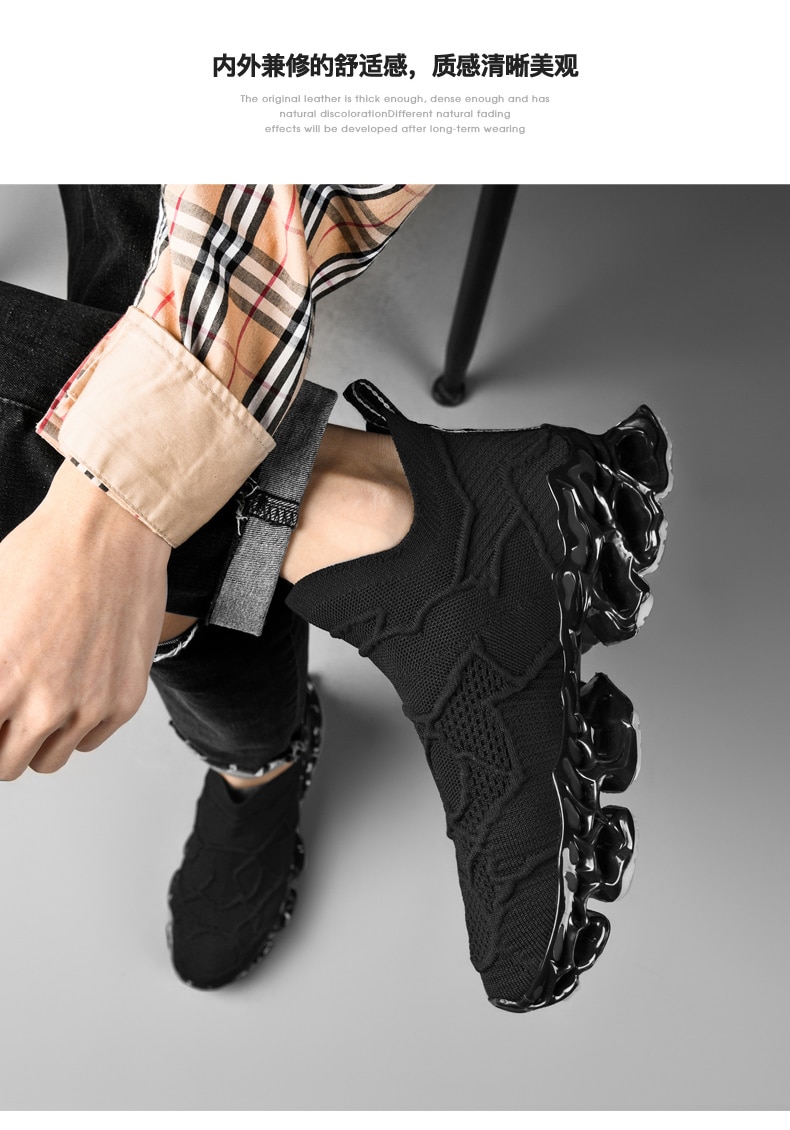 Giày Nam Sneakers Nam tenis Sang Trọng Thiết Kế Giày Nam Giày Đế Giày Thời Trang Lưỡi Dao Cho Nữ Giày Chạy Bộ Cho Nam - Ảnh 17