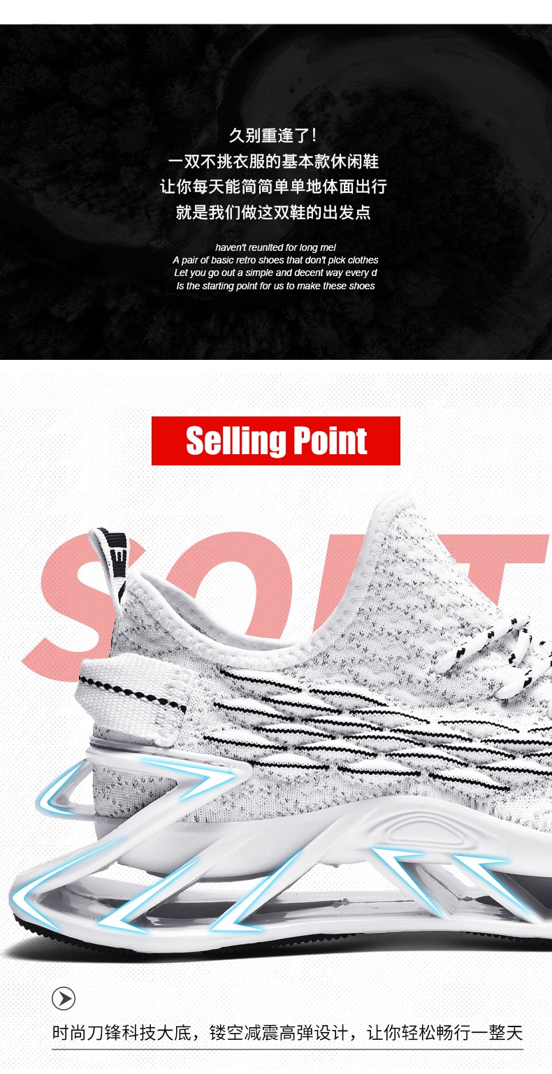 Giày Nam Sneakers Nam tenis Sang Trọng Thiết Kế Giày Nam Giày Đế Giày Thời Trang Lưỡi Dao Cho Nữ Giày Chạy Bộ Cho Nam - Ảnh 94