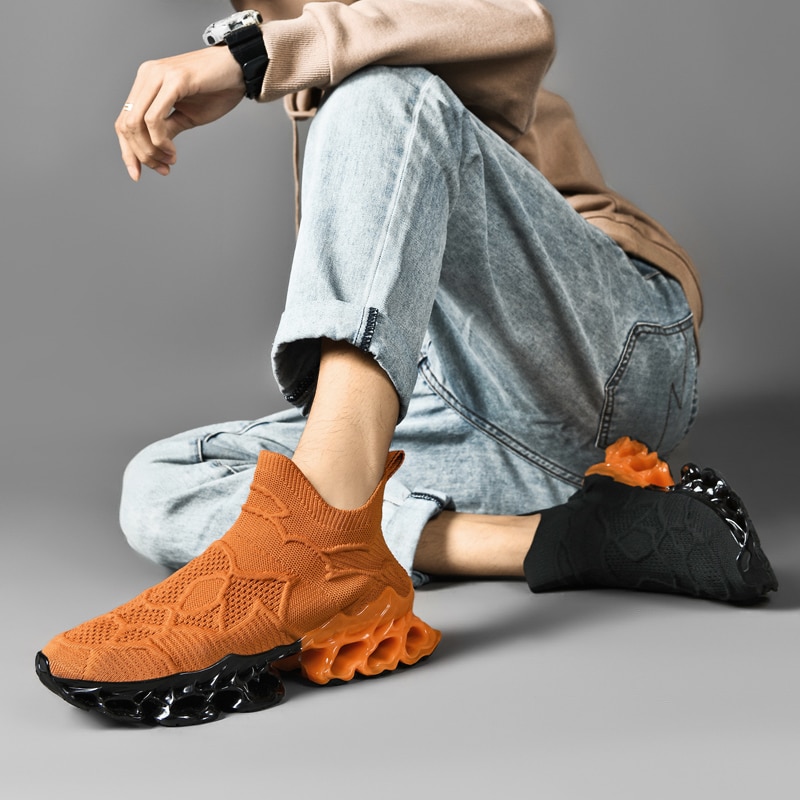 Giày Nam Sneakers Nam tenis Sang Trọng Thiết Kế Giày Nam Giày Đế Giày Thời Trang Lưỡi Dao Cho Nữ Giày Chạy Bộ Cho Nam - Ảnh 25