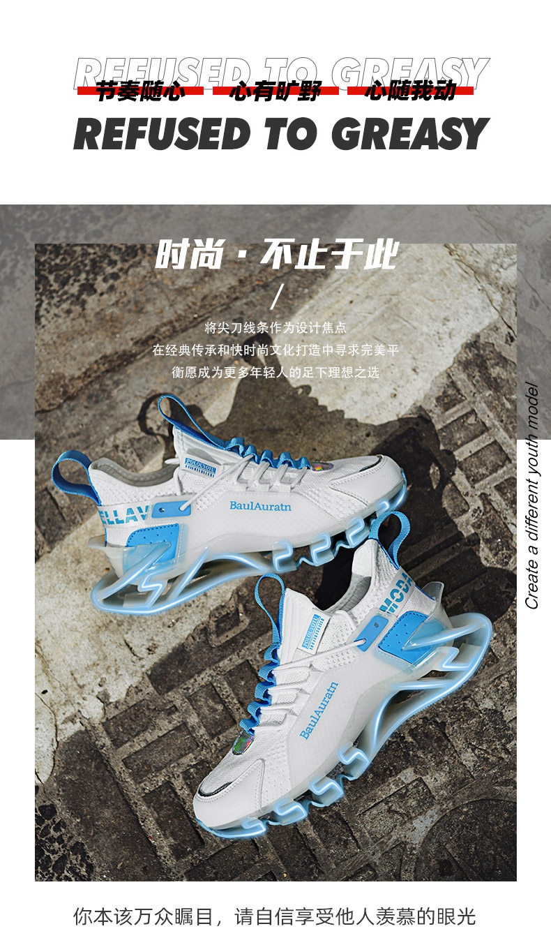 Giày Nam Sneakers Nam tenis Sang Trọng Thiết Kế Giày Nam Giày Đế Giày Thời Trang Lưỡi Dao Cho Nữ Giày Chạy Bộ Cho Nam - Ảnh 52