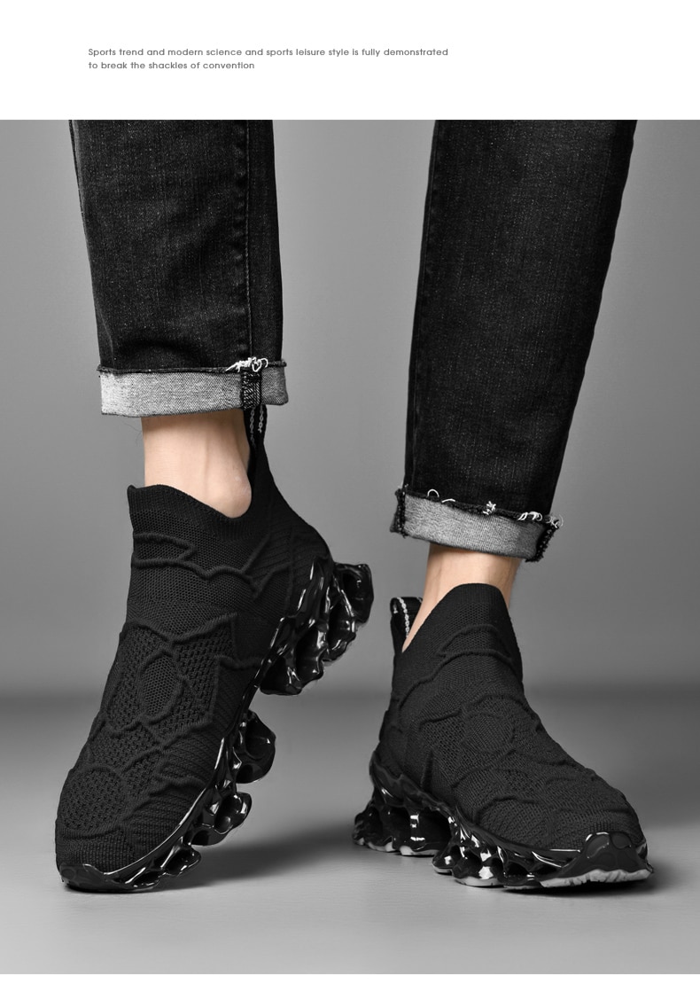 Giày Nam Sneakers Nam tenis Sang Trọng Thiết Kế Giày Nam Giày Đế Giày Thời Trang Lưỡi Dao Cho Nữ Giày Chạy Bộ Cho Nam - Ảnh 19