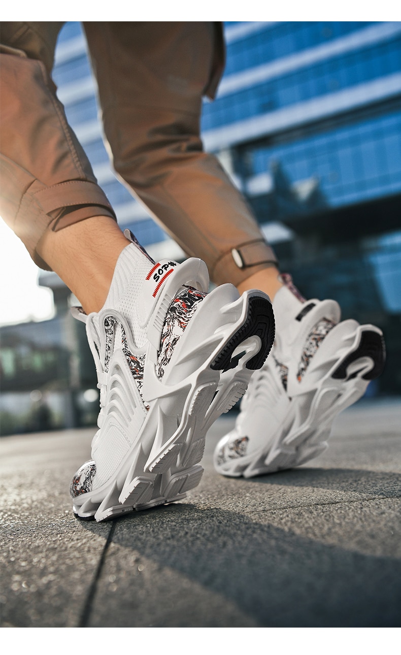 Giày Nam Sneakers Nam tenis Sang Trọng Thiết Kế Giày Nam Giày Đế Giày Thời Trang Lưỡi Dao Cho Nữ Giày Chạy Bộ Cho Nam - Ảnh 79