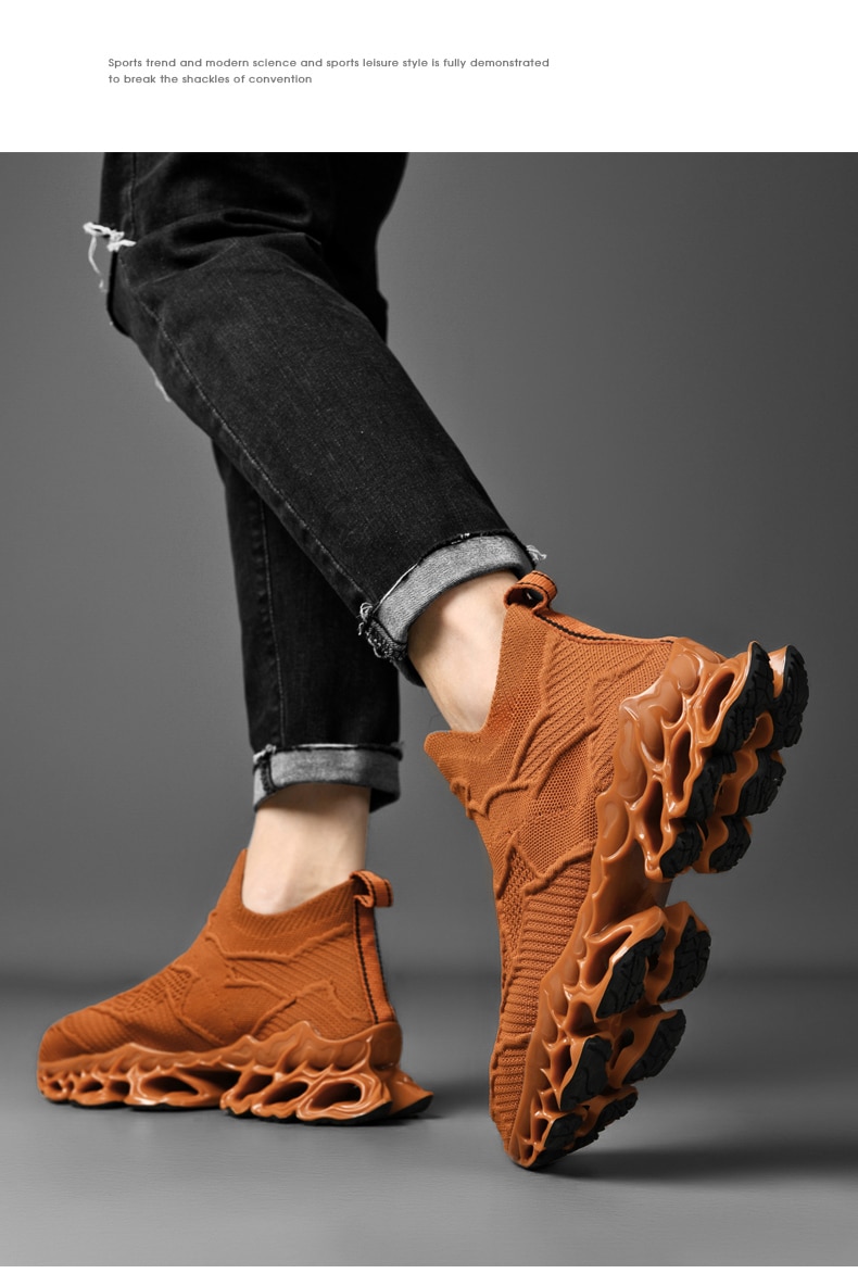 Giày Nam Sneakers Nam tenis Sang Trọng Thiết Kế Giày Nam Giày Đế Giày Thời Trang Lưỡi Dao Cho Nữ Giày Chạy Bộ Cho Nam - Ảnh 15