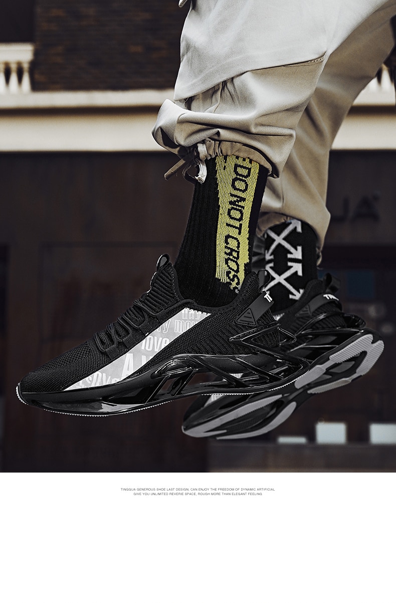 Giày Nam Sneakers Nam tenis Sang Trọng Thiết Kế Giày Nam Giày Đế Giày Thời Trang Lưỡi Dao Cho Nữ Giày Chạy Bộ Cho Nam - Ảnh 47