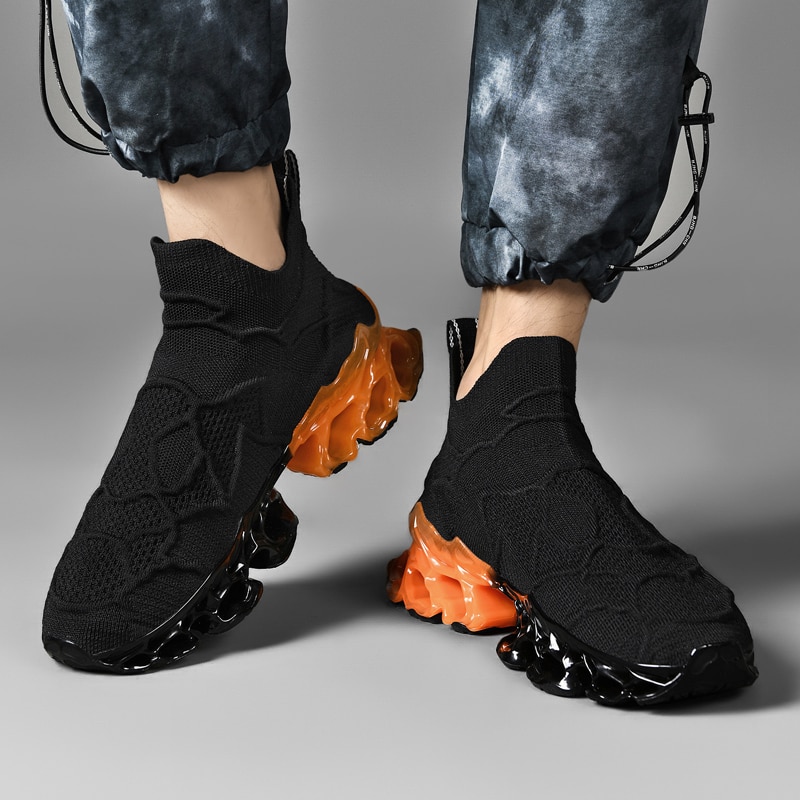 Giày Nam Sneakers Nam tenis Sang Trọng Thiết Kế Giày Nam Giày Đế Giày Thời Trang Lưỡi Dao Cho Nữ Giày Chạy Bộ Cho Nam - Ảnh 29