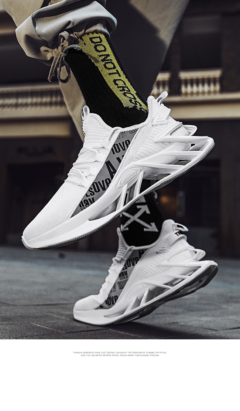 Giày Nam Sneakers Nam tenis Sang Trọng Thiết Kế Giày Nam Giày Đế Giày Thời Trang Lưỡi Dao Cho Nữ Giày Chạy Bộ Cho Nam - Ảnh 41