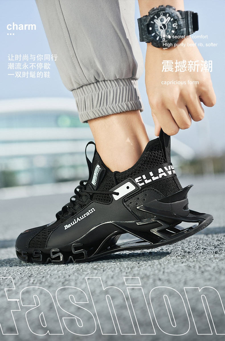Giày Nam Sneakers Nam tenis Sang Trọng Thiết Kế Giày Nam Giày Đế Giày Thời Trang Lưỡi Dao Cho Nữ Giày Chạy Bộ Cho Nam - Ảnh 51
