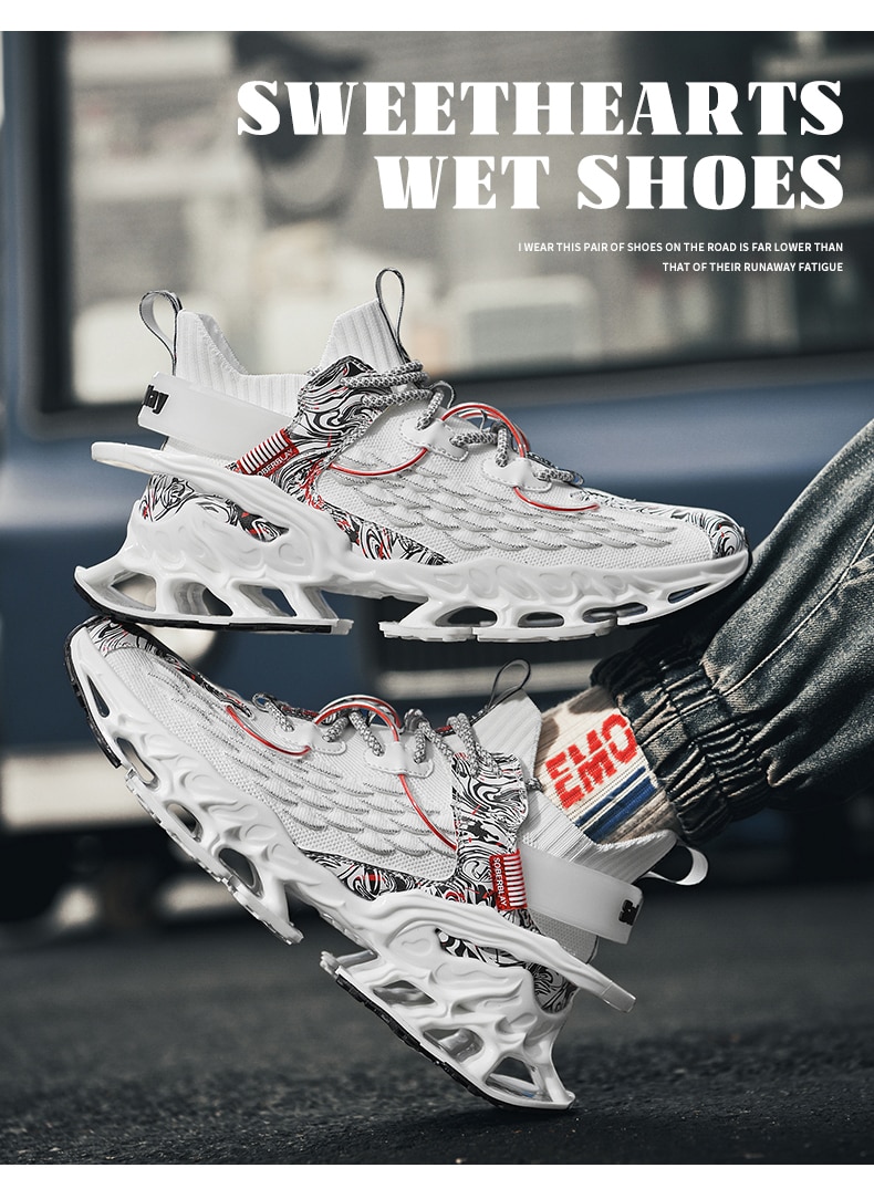 Giày Nam Sneakers Nam tenis Sang Trọng Thiết Kế Giày Nam Giày Đế Giày Thời Trang Lưỡi Dao Cho Nữ Giày Chạy Bộ Cho Nam - Ảnh 35