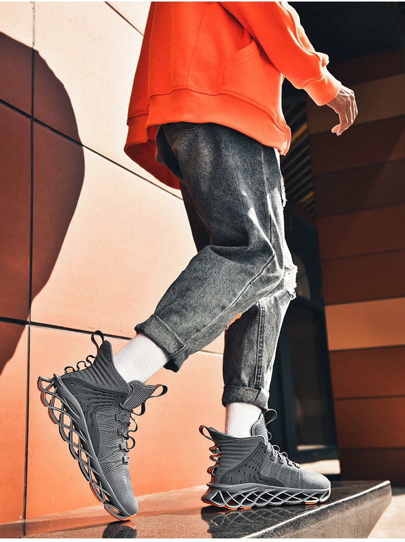 Giày Nam Sneakers Nam tenis Sang Trọng Thiết Kế Giày Nam Giày Đế Giày Thời Trang Lưỡi Dao Cho Nữ Giày Chạy Bộ Cho Nam - Ảnh 87