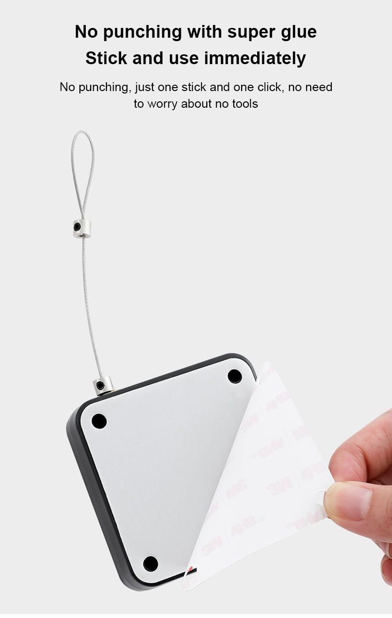 Multifunctional Automatic Door Closer Punch-Free Automatic Sensor Door Closer For Office Kitchen Bathroom Bedroom Doors - Images 7