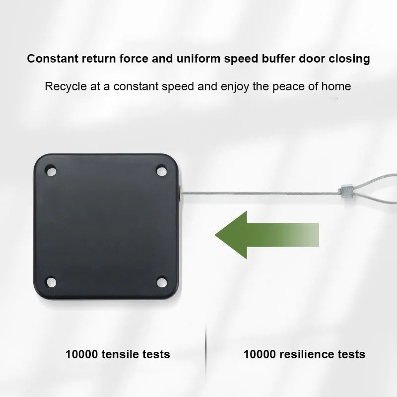 Multifunctional Automatic Door Closer Punch-Free Automatic Sensor Door Closer For Office Kitchen Bathroom Bedroom Doors