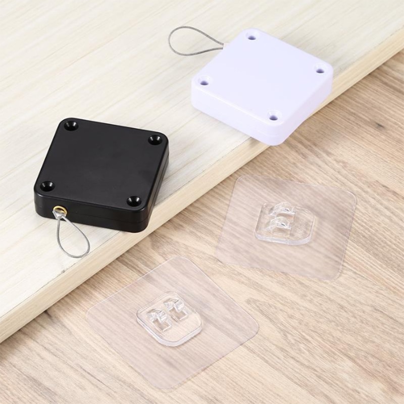 Multifunctional Automatic Door Closer Punch-Free Automatic Sensor Door Closer For Office Kitchen Bathroom Bedroom Doors - Images 3