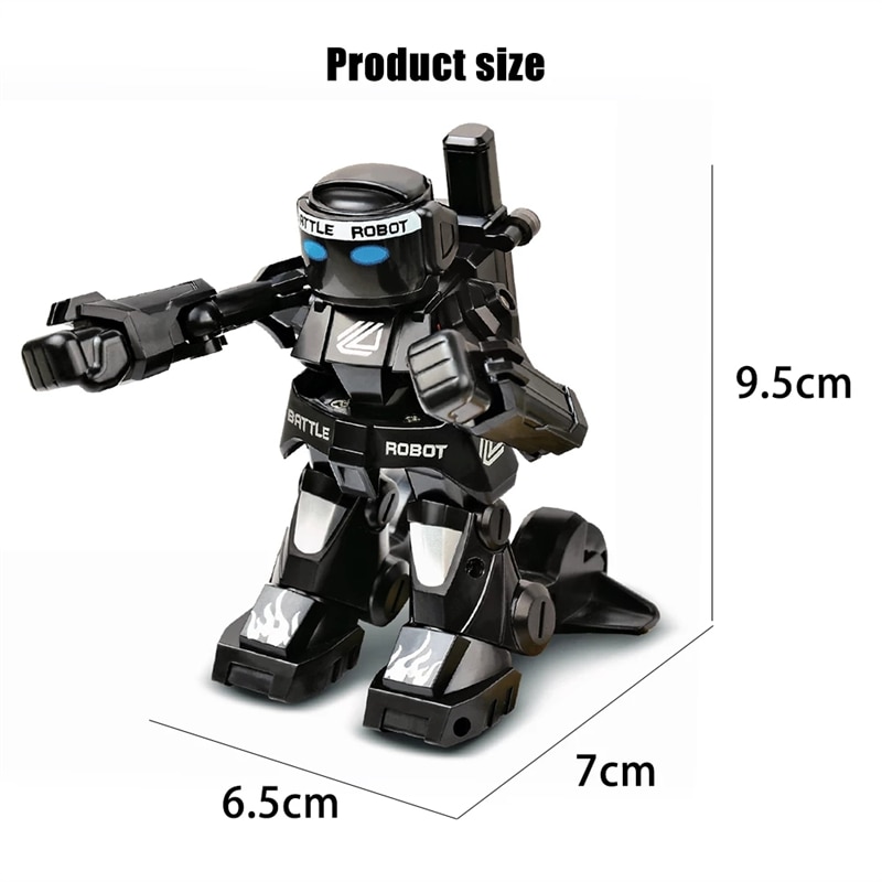 New Battle Fighting RC Robot Toy Boys Remote Control Body Sense Control Smart Robot Intelligent Electric Toys For Children Gifts