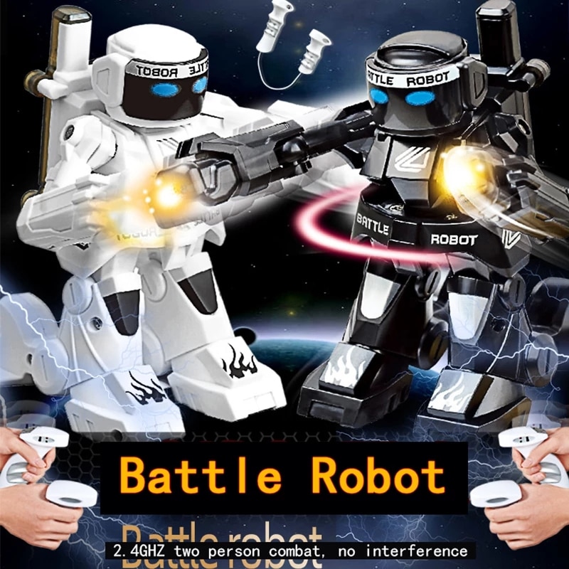 New Battle Fighting RC Robot Toy Boys Remote Control Body Sense Control Smart Robot Intelligent Electric Toys For Children Gifts - Images 1