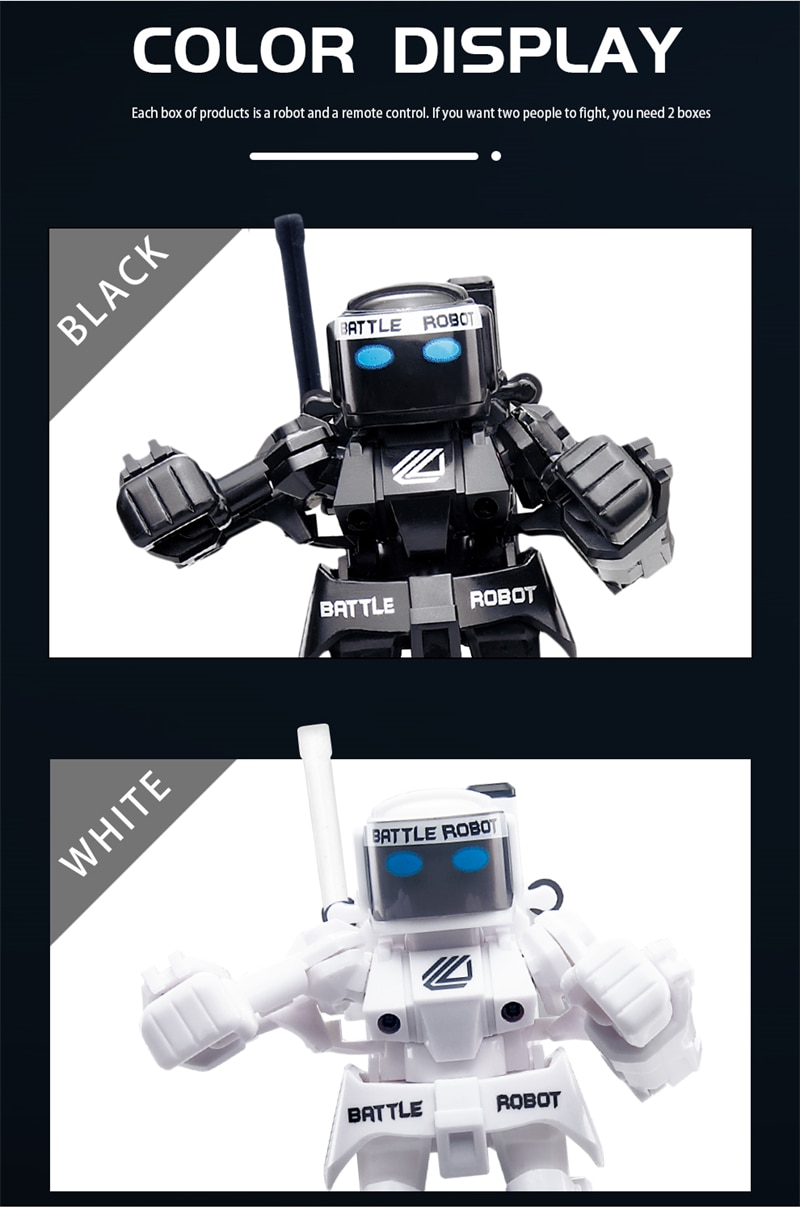 New Battle Fighting RC Robot Toy Boys Remote Control Body Sense Control Smart Robot Intelligent Electric Toys For Children Gifts - Images 7
