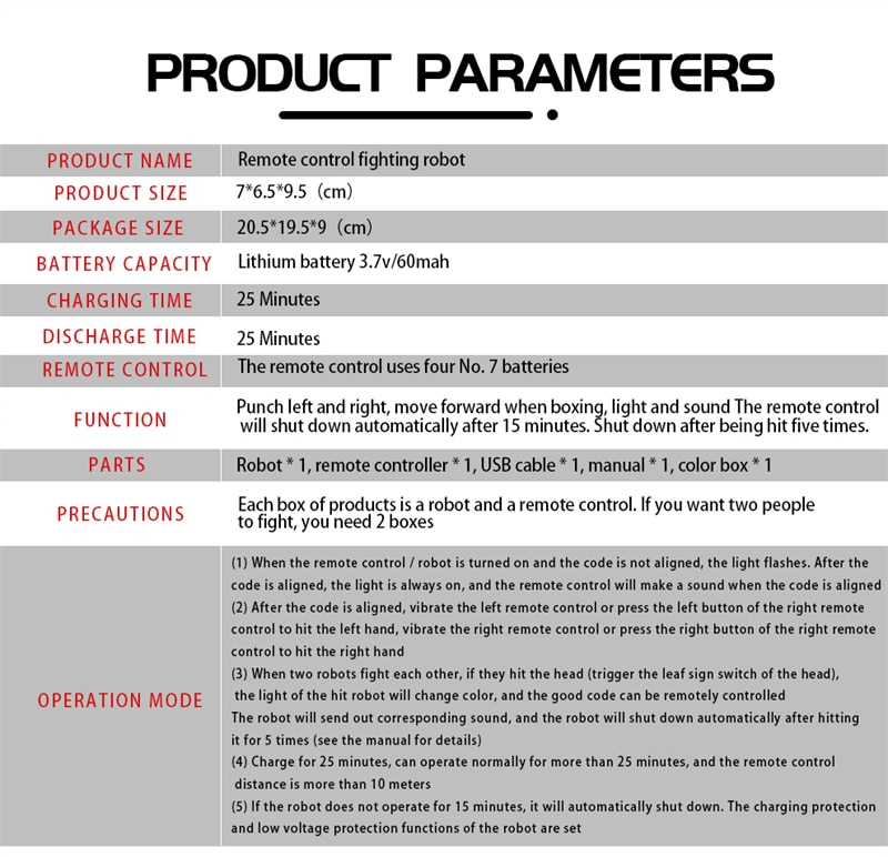 New Battle Fighting RC Robot Toy Boys Remote Control Body Sense Control Smart Robot Intelligent Electric Toys For Children Gifts - Images 10