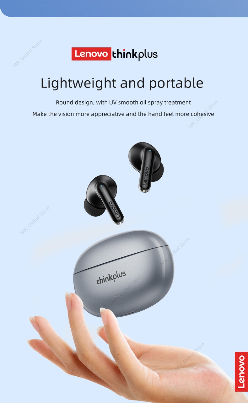 Mới Chính Hãng Lenovo XT88 TWS Tai Nghe Chụp Tai Không Dây Bluetooth 5.3 Âm Thanh Nổi Kép Giảm Tiếng Ồn Bass Điều Khiển Cảm Ứng Tai Nghe Chờ Dài - Ảnh 13