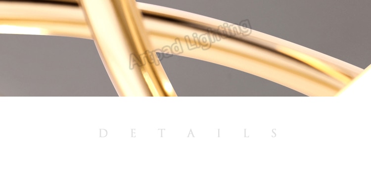 Nordic Minimalist Pendant lights Living Room Geometric Line Lamp Simple Modern Luxury Bedroom Dining Room Chandelier Illuminator - Images 32