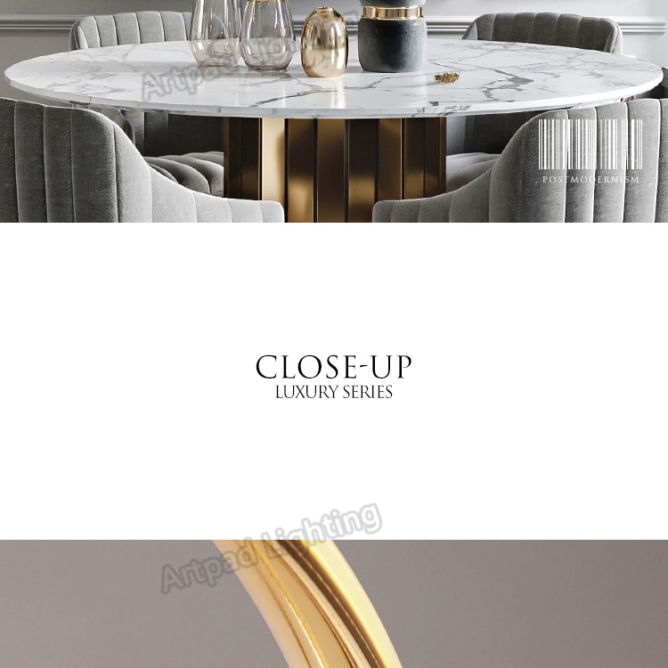 Nordic Minimalist Pendant lights Living Room Geometric Line Lamp Simple Modern Luxury Bedroom Dining Room Chandelier Illuminator - Images 22