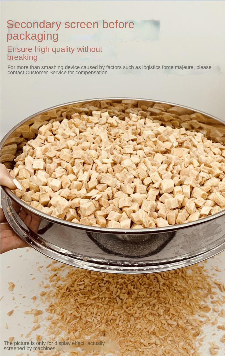 Pet freeze-dried cat dog snacks chicken chicken breast freeze-dried - Images 8