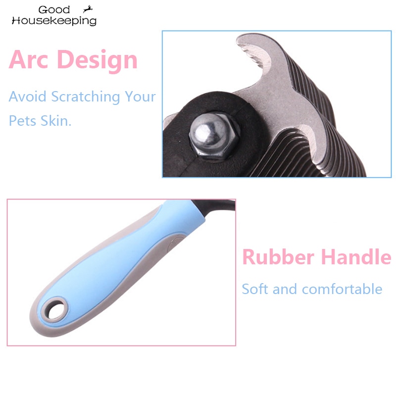 Pets Fur Knot Cutter Dụng cụ chải lông cho chó Chải lông cho mèo Pet Cat Hair Removal Comb Brush Nhà cung cấp sản phẩm vật nuôi hai mặt