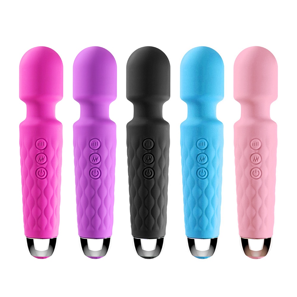 Powerful Handheld Clit Clitoris Stimulation Adult Personal Silicone Sex Toy Magic Av Wand Massager Vibrator for Women Female - Images 3
