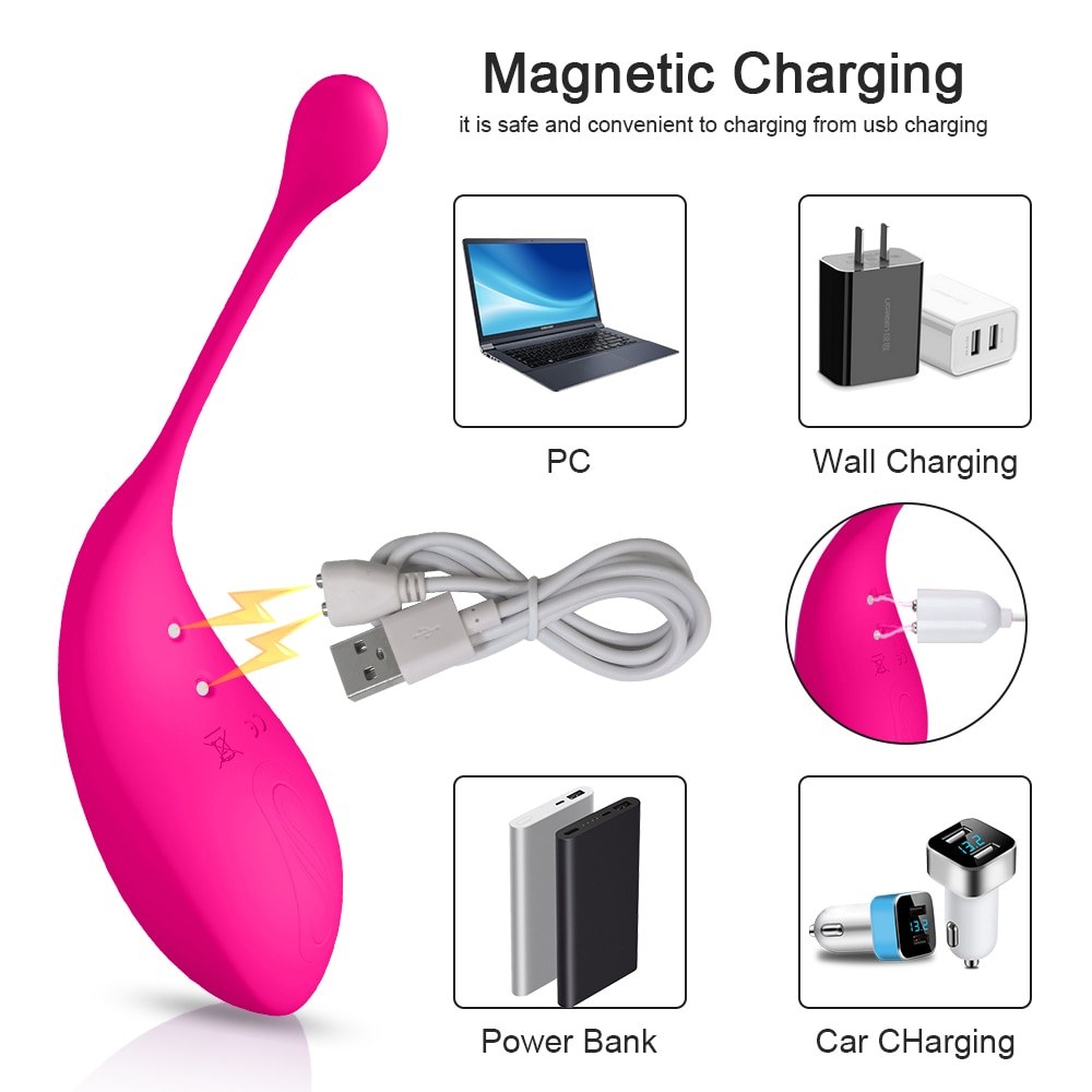Remote Control Vibrator  Wireless Vibrat USB Charging Panties Vibrating Balls G Spot Stimulator Adult Sex Toy Clitoris