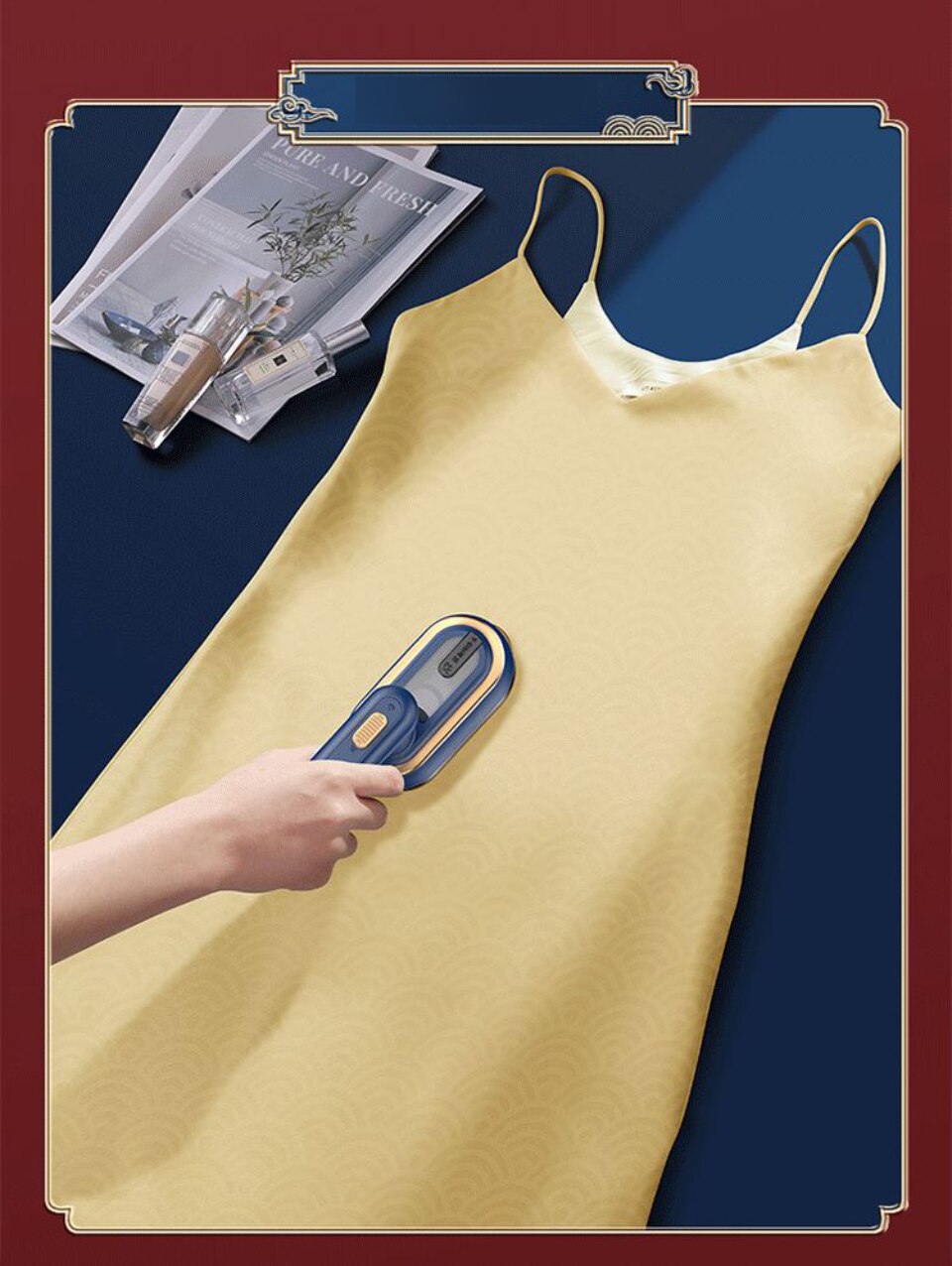 REUP Portable Garment Steamers Steam Iron for Clothes Wet Dry Hand Held Ironing Machine 15s Fast-Heat Cleaner 1200w Ironing - Images 17