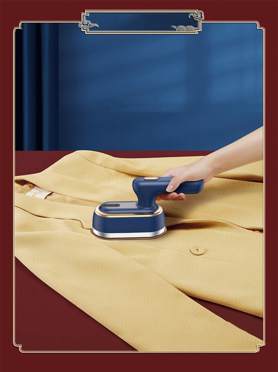 REUP Portable Garment Steamers Steam Iron for Clothes Wet Dry Hand Held Ironing Machine 15s Fast-Heat Cleaner 1200w Ironing - Images 19