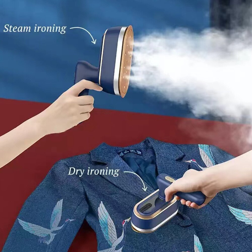 REUP Portable Garment Steamers Steam Iron for Clothes Wet Dry Hand Held Ironing Machine 15s Fast-Heat Cleaner 1200w Ironing - Images 6