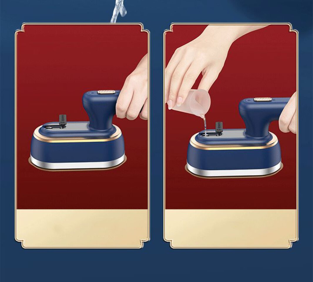 REUP Portable Garment Steamers Steam Iron for Clothes Wet Dry Hand Held Ironing Machine 15s Fast-Heat Cleaner 1200w Ironing - Images 22