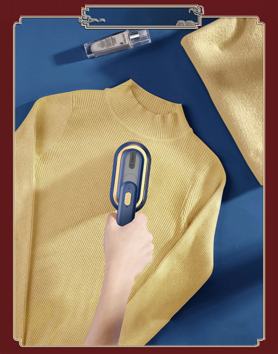 REUP Portable Garment Steamers Steam Iron for Clothes Wet Dry Hand Held Ironing Machine 15s Fast-Heat Cleaner 1200w Ironing - Images 18