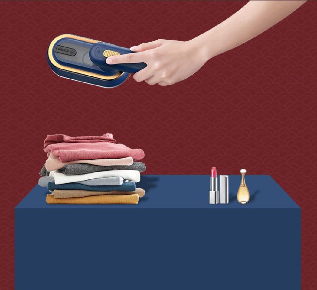 REUP Portable Garment Steamers Steam Iron for Clothes Wet Dry Hand Held Ironing Machine 15s Fast-Heat Cleaner 1200w Ironing - Images 10