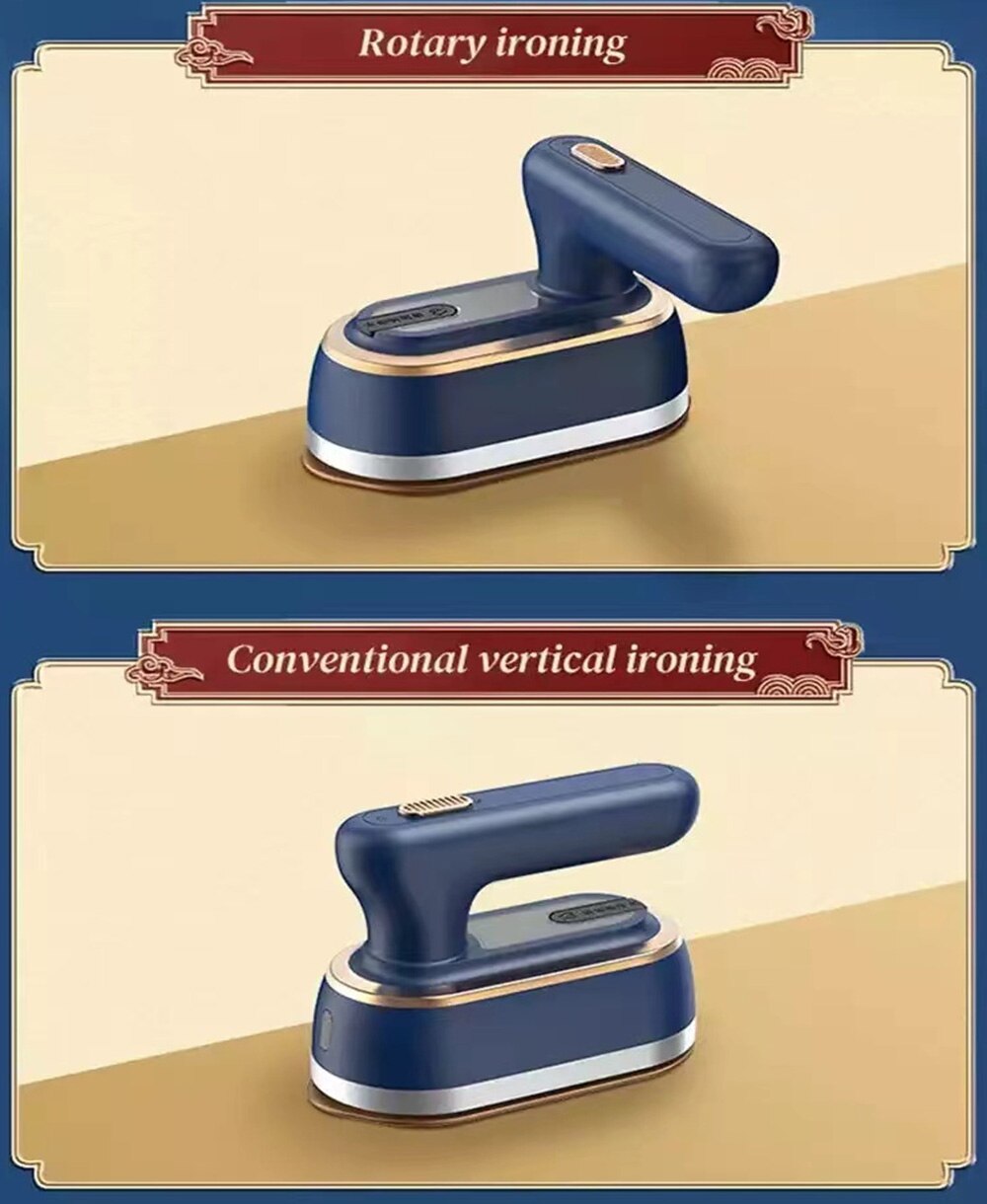 REUP 휴대용 의류 증기선 스팀 다리미 습식 건식 휴대용 다림질 기계 15s 빠른 열 청소기 1200w 다림질 - imaget 14