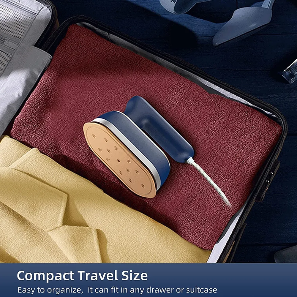 REUP 휴대용 의류 증기선 스팀 다리미 습식 건식 휴대용 다림질 기계 15s 빠른 열 청소기 1200w 다림질