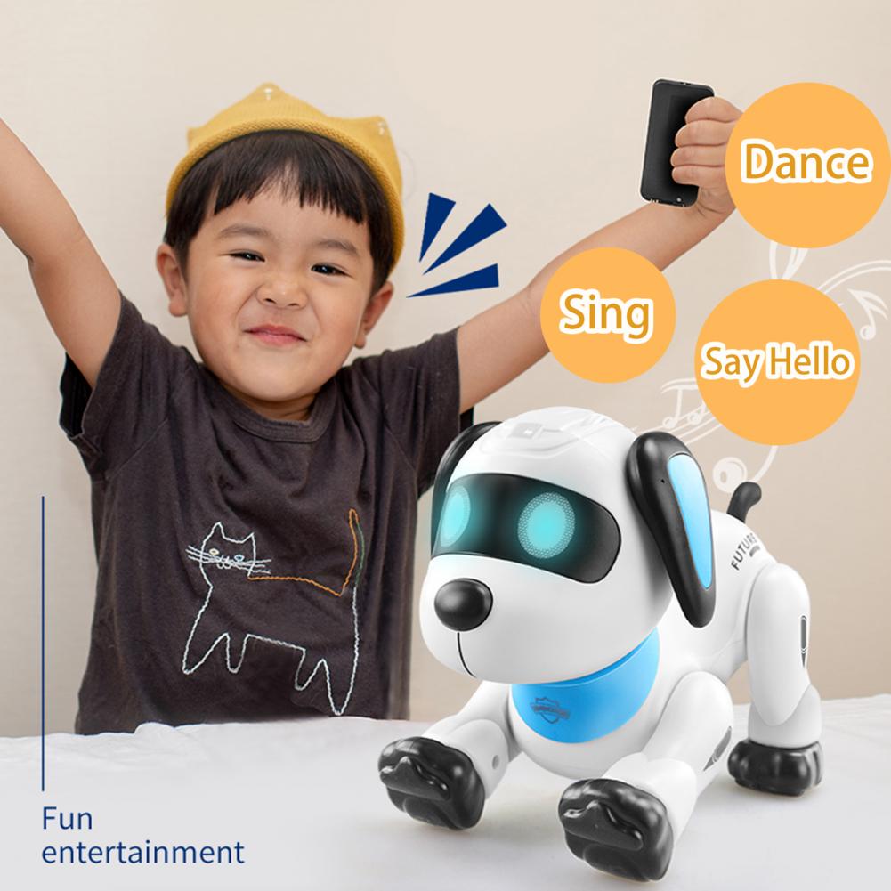 Robot Dog Emo Robot RC Robotic Dog Puppy Voice Control Electronic Pets Dancing Robot Programmable Pet Robot Intelligent Robo