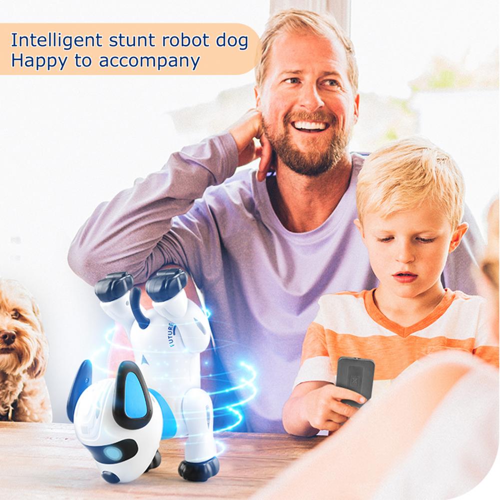 Robot Dog Emo Robot RC Robotic Dog Puppy Voice Control Electronic Pets Dancing Robot Programmable Pet Robot Intelligent Robo