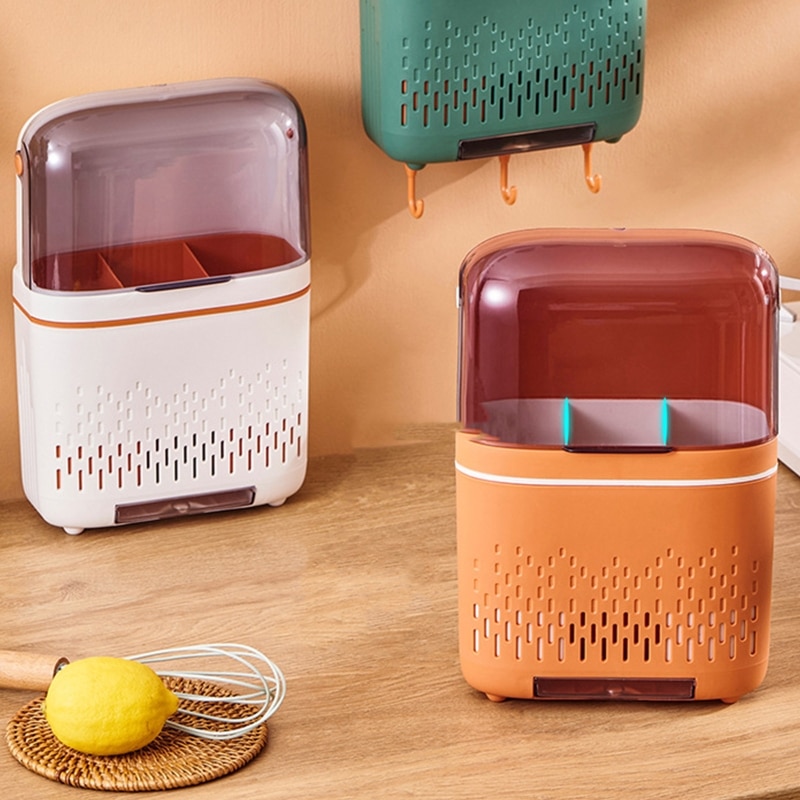 Sáng Tạo Treo Tường Rỗng Thoát Lồng Đũa Đa Năng Có Giá Để Đồ Áo Giá Đỡ Dao Cho Nhà Bếp Supplie - Ảnh 4